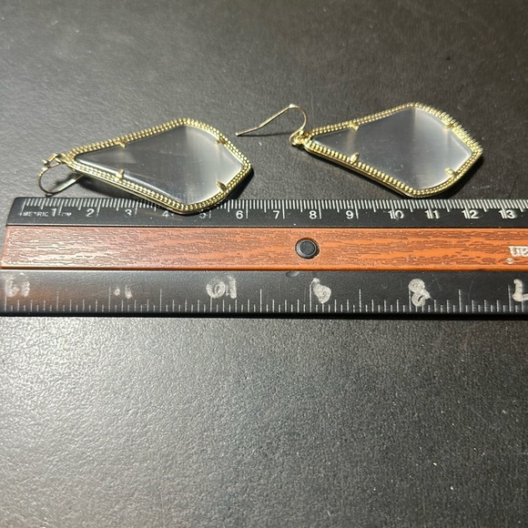 Kendra Scott Alex Drop Earrings gold gray - Picture 4 of 5